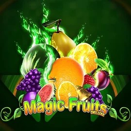 Magic Fruits Deluxe online game logo by Wazdan on monsterwin-gr.com