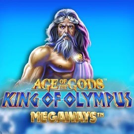 Age Of The Gods: King of Olympus Megaways logo by Origins at Monsterwin Casino