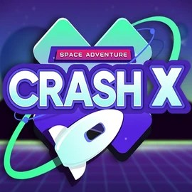 Crash X logo by Turbo Games at Monsterwin Casino