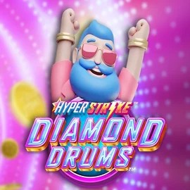 Hyper Strike Diamond Drums logo by Gameburger Studios at Monsterwin Casino