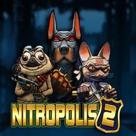Nitropolis 2 logo by ELK Studios at Monsterwin Casino