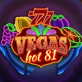 Vegas Hot 81 online game logo by Wazdan on monsterwin-gr.com