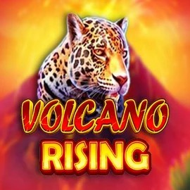 Volcano Rising slot logo by RubyPlay at Monsterwin Casino