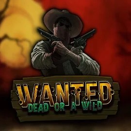 Wanted Dead or a Wild slot visual from Hacksaw Gaming available on monsterwin-gr.com